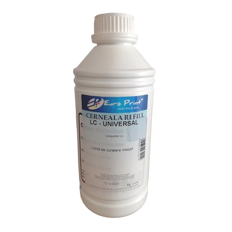 Solutie curatare imprimanta, capete printare si cartuse infundate, 1L - imagine 4